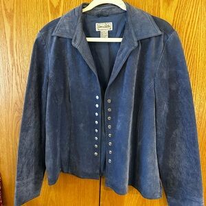 Live a Little Blue Suede Women's Blazer
